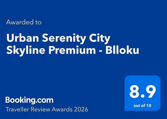 Urban Serenity Skyline Premium - Blloku Apartmán Tirana