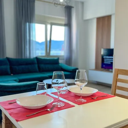 Urban Serenity Skyline Premium - Blloku Appartement *