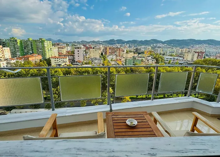 Urban Serenity Skyline Premium - Blloku Apartment